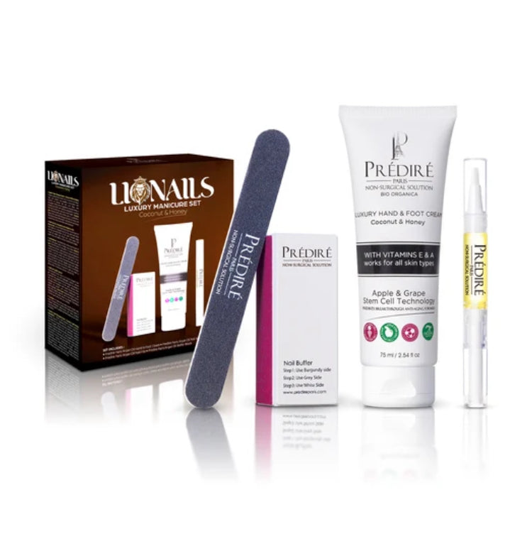 Lionails Luxury Manicure Set | Coconut and Honey 4-